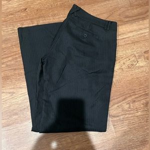 New York & Company black stripped pants